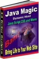 Java Scripts Magic - 33 cut and paste scripts for immediate use!