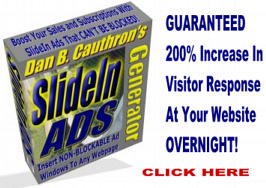 SlideIn Ads