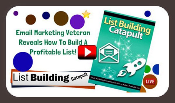 Email List Building Catapult Videos